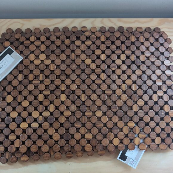 Wooden Placemats - Set of 4 - Picture 5 of 6